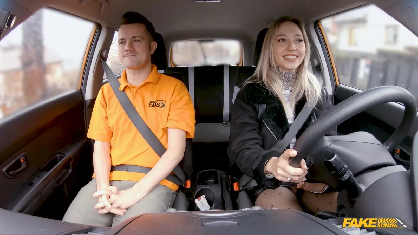 Preview of FakeDrivingSchool Hailey Queen XXX